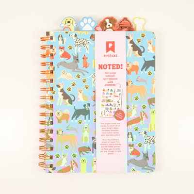 Dogs Tabbed Journal