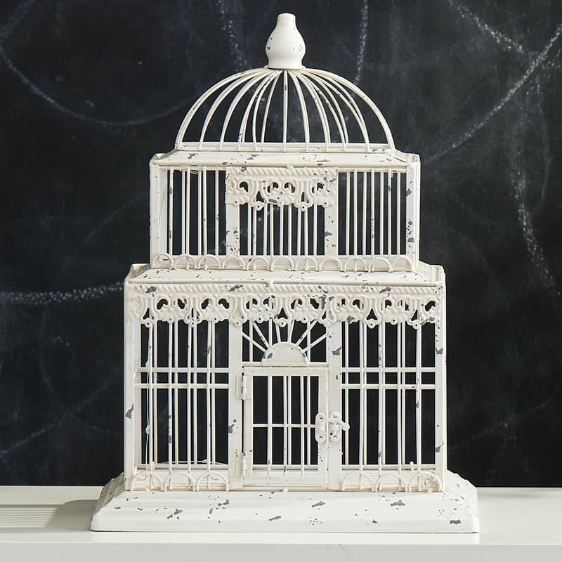 Cracker barrel birdcage lamp hotsell