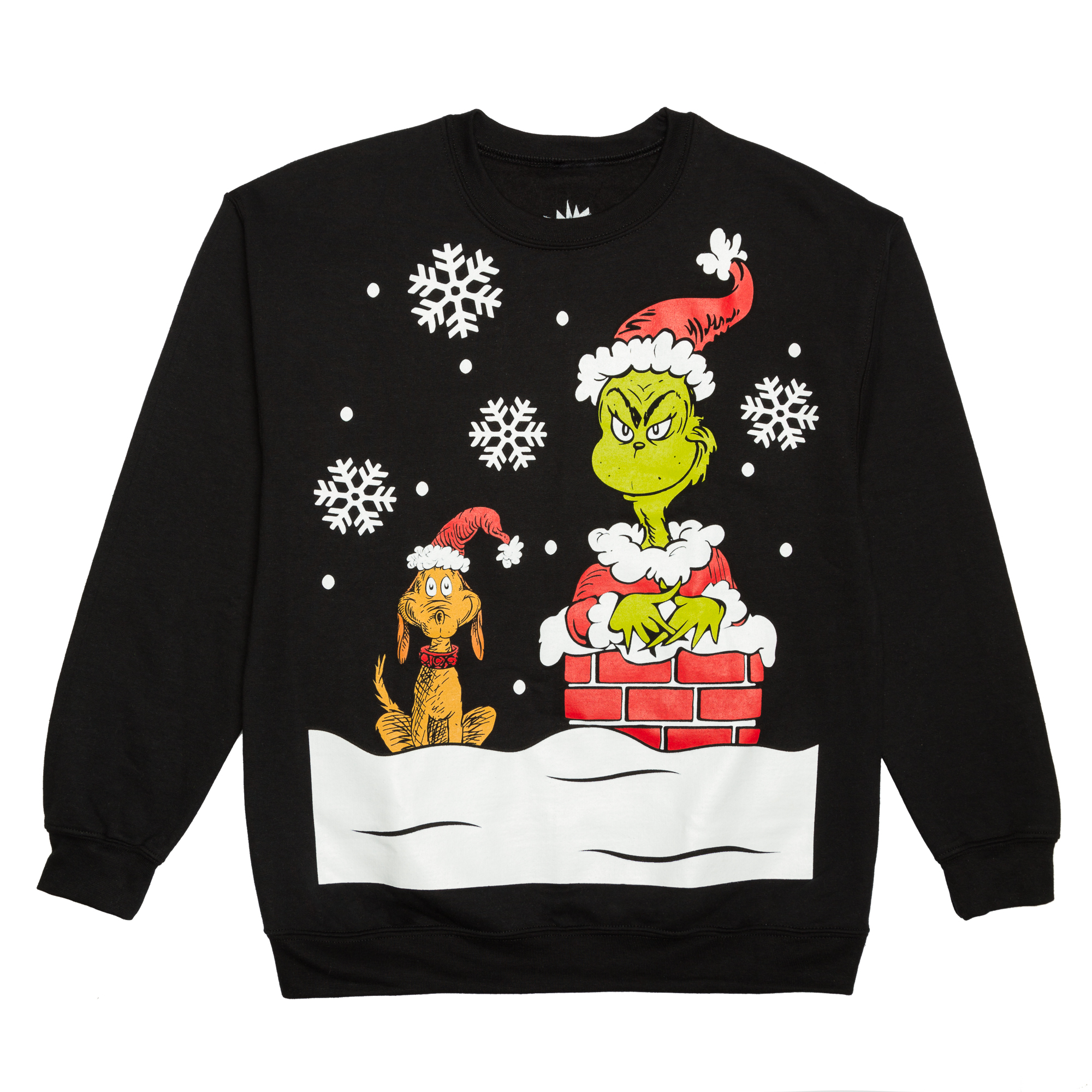 black grinch sweater