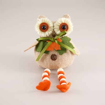 Fabric Owl Sitter
