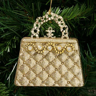 Glitter Purse Ornament