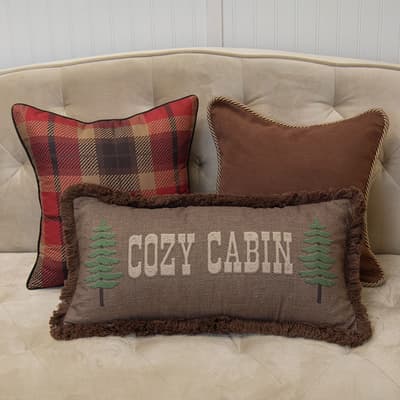 Donna Sharp Cozy Cabin Decroative Pillow