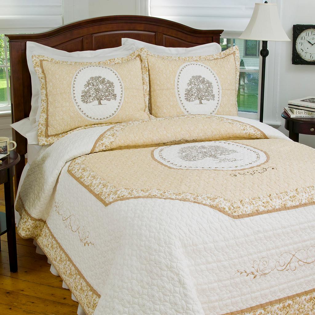 Classic Cameo Quilted Standard Sham - Cracker Barrel