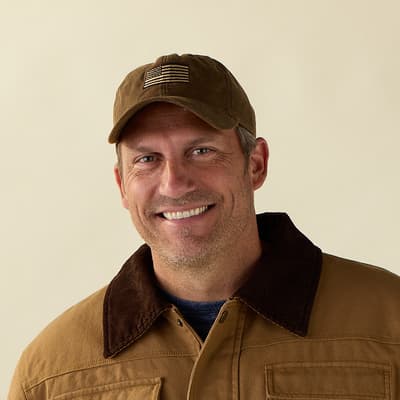 Waxed Cotton Flag Hat