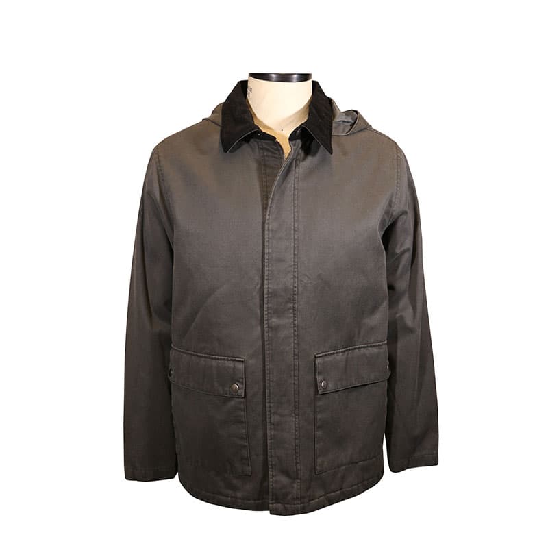 ジャケット・アウター C.E HEAVY COTTON OVER JACKET M Coated Cotton Gray Jacket - Cracker Barrel