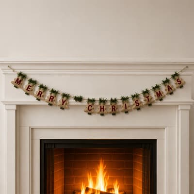 Merry Christmas Wall Banner