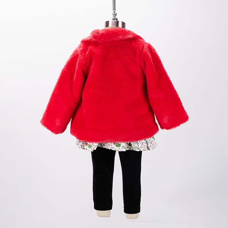 Infant fur cheap jacket