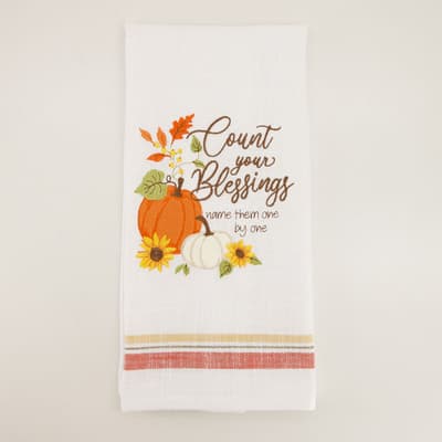 Count Your Blessings Tea Towel