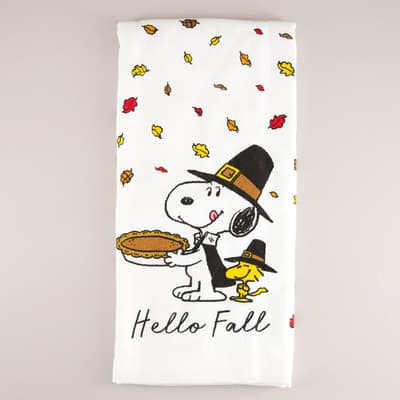 Peanuts Pilgrim Snoopy Towel