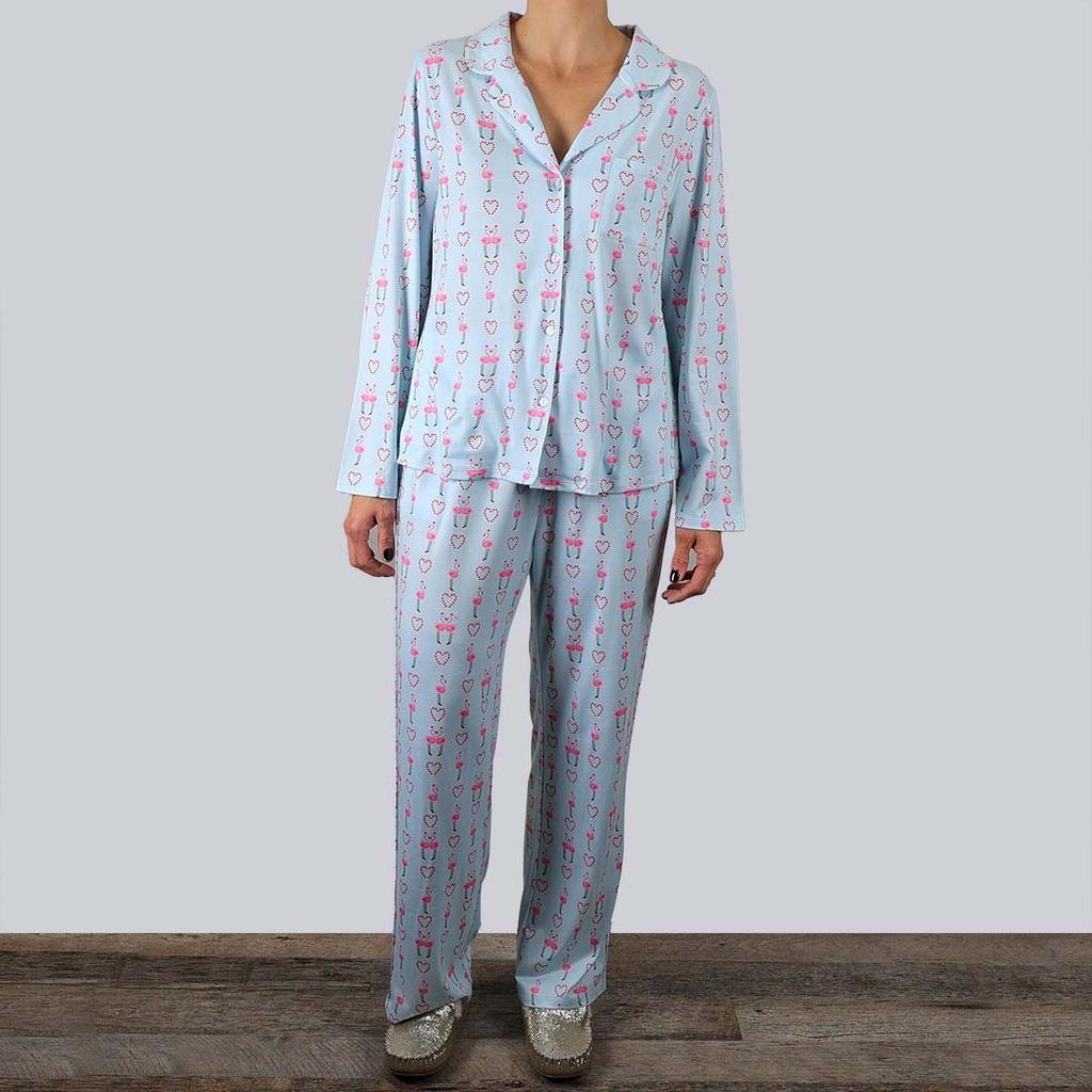 Pink flamingo best sale pajamas womens