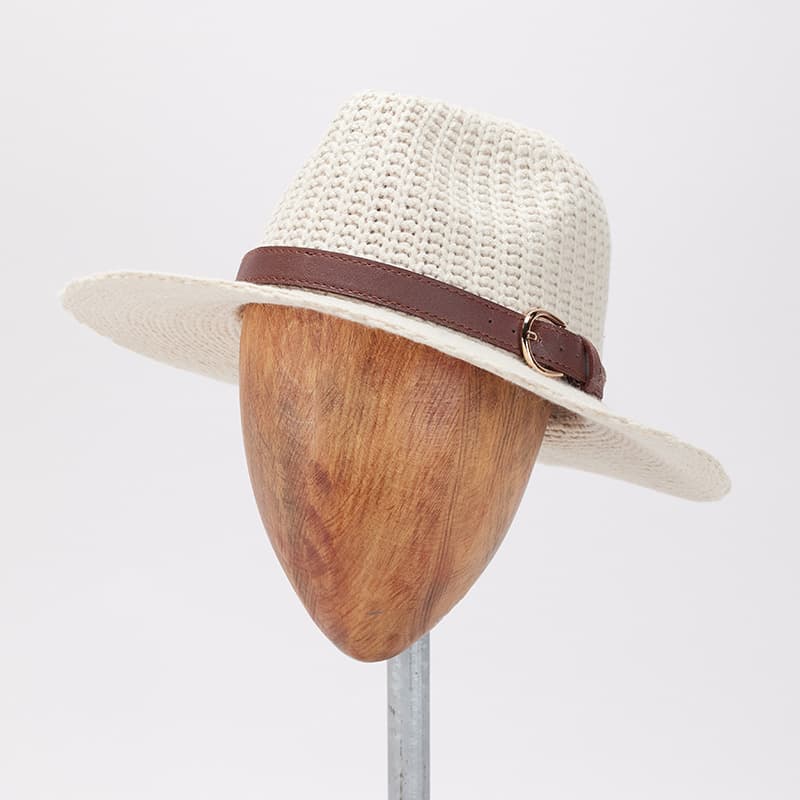 Knit fedora clearance