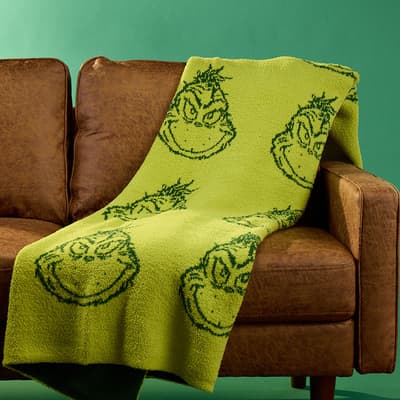 Grinch Super Soft Throw