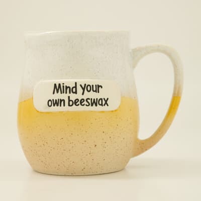 Stoneware Beeswax Mug