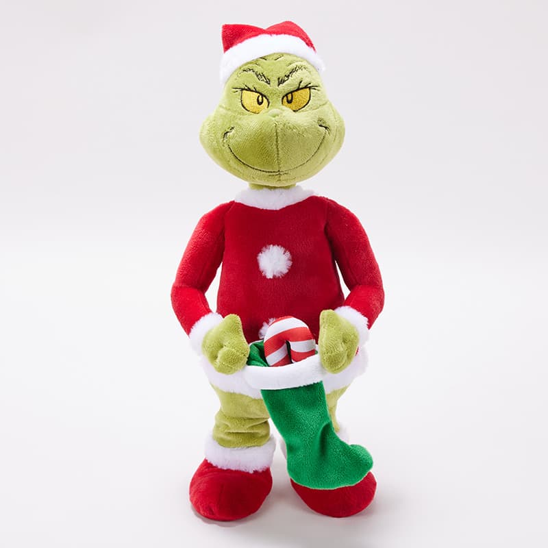 Stuffed store grinch toy