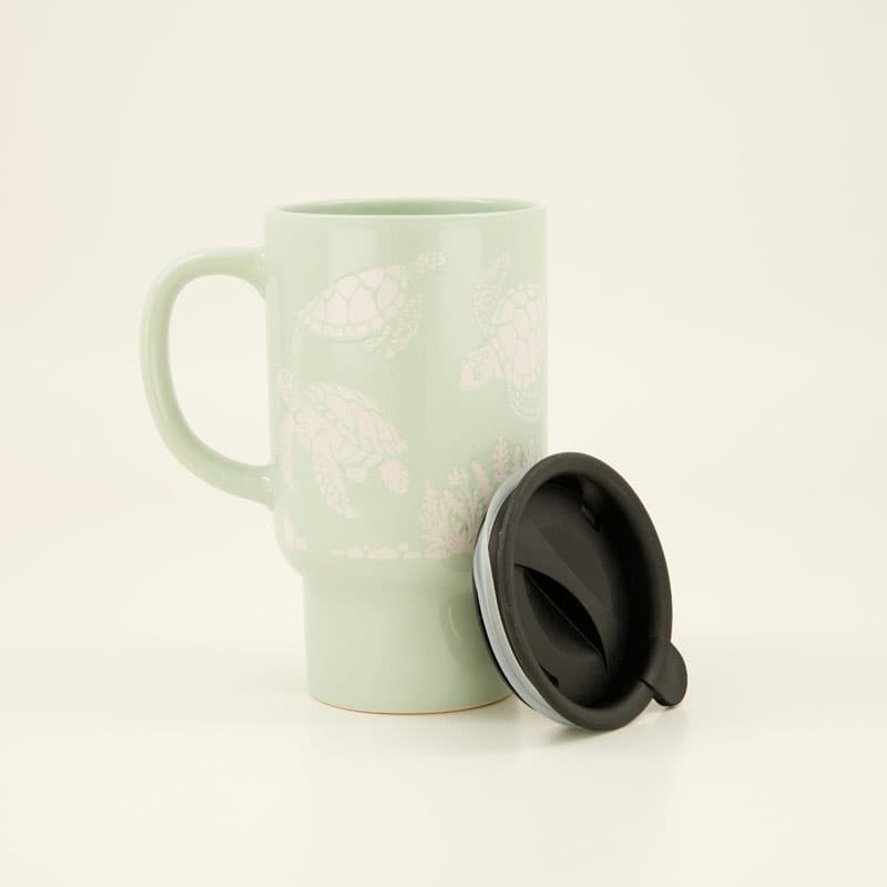 18 Oz. Sea Turtle Travel Mug - Cracker Barrel