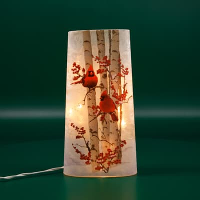 Christmas Cardinal Birch Accent Light