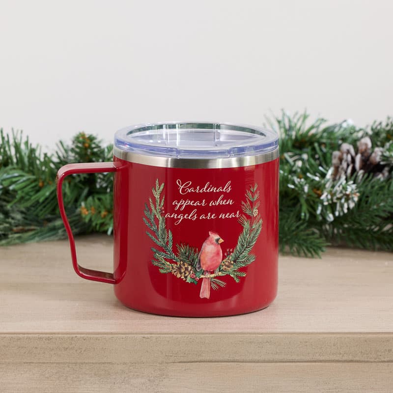 Cardinals Appear 16 oz. Coffee Mug - Cracker Barrel