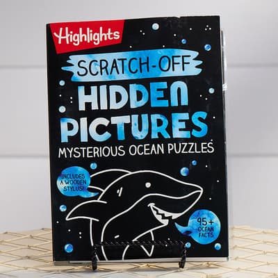 Scratch Off Hidden Pictures Ocean Puzzle Book