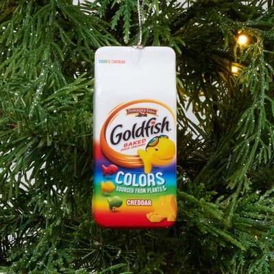 Rainbow Goldfish Ornament