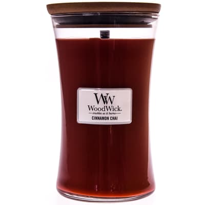 WoodWick &reg; Cinnamon Chai Large Candle