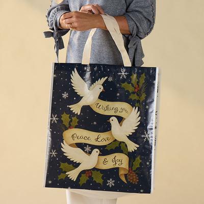 Peace, Love, and Joy Tote