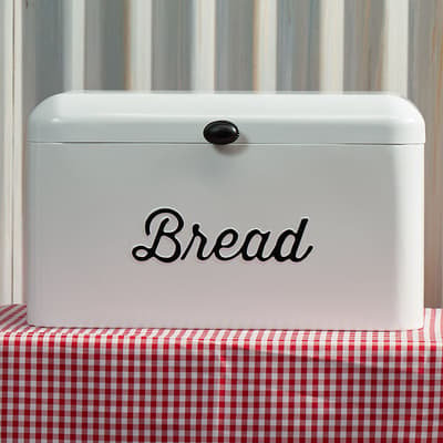 Metal Bread Box