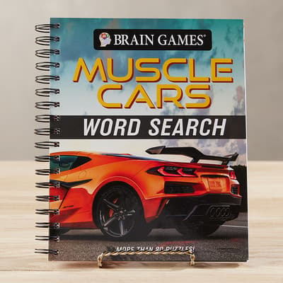 Big Muscle Cars Word Search