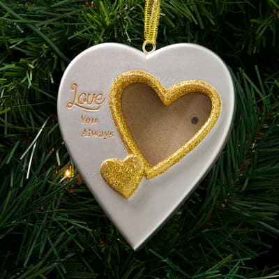 Love Always Photo Frame Ornament