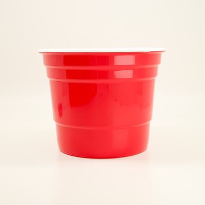 Red Party Bucket