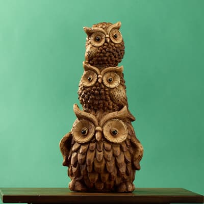 Stacking Owls Figure