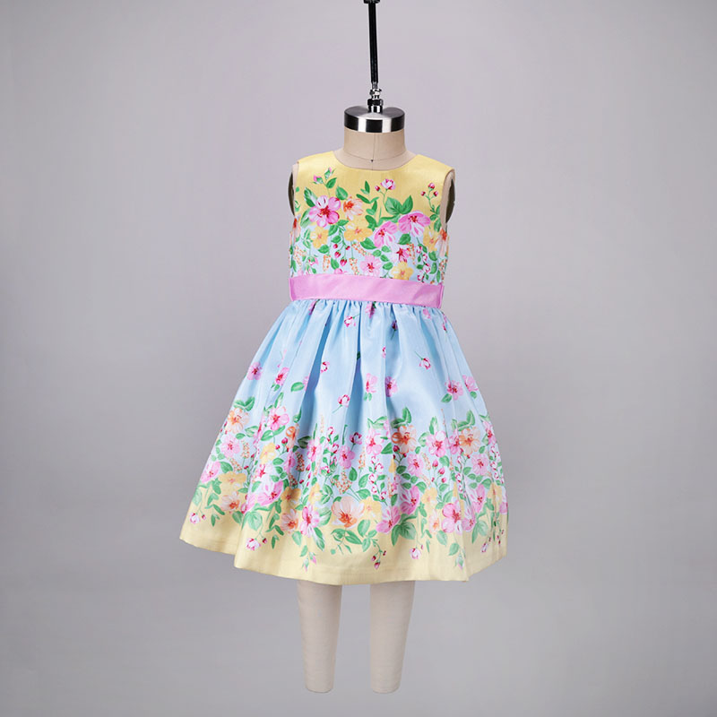Toddler Floral Heart Back Dress Cracker Barrel