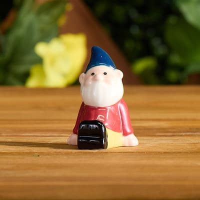 Gnome Mini Salt Shaker - Red