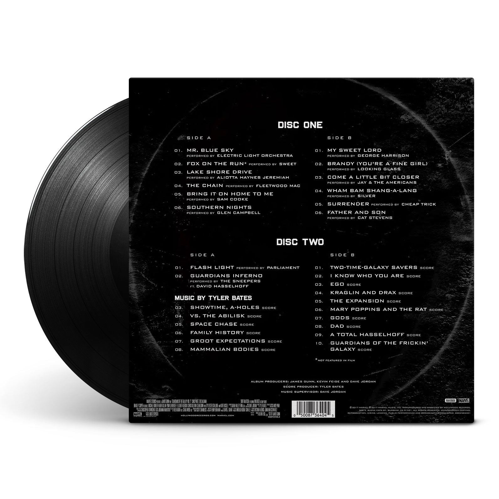 Guardians of the Galaxy Soundtrack Vol. 2 Deluxe Vinyl - Cracker 