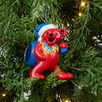 Grateful Dead Bear Ornament