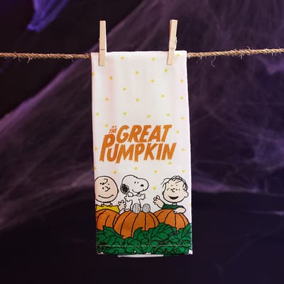 Peanuts Great Pumpkin Kitchen Towel