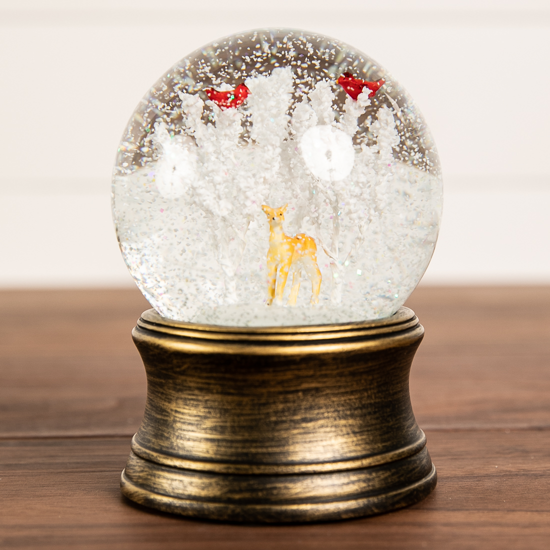 Deer Snow Globe Cracker Barrel