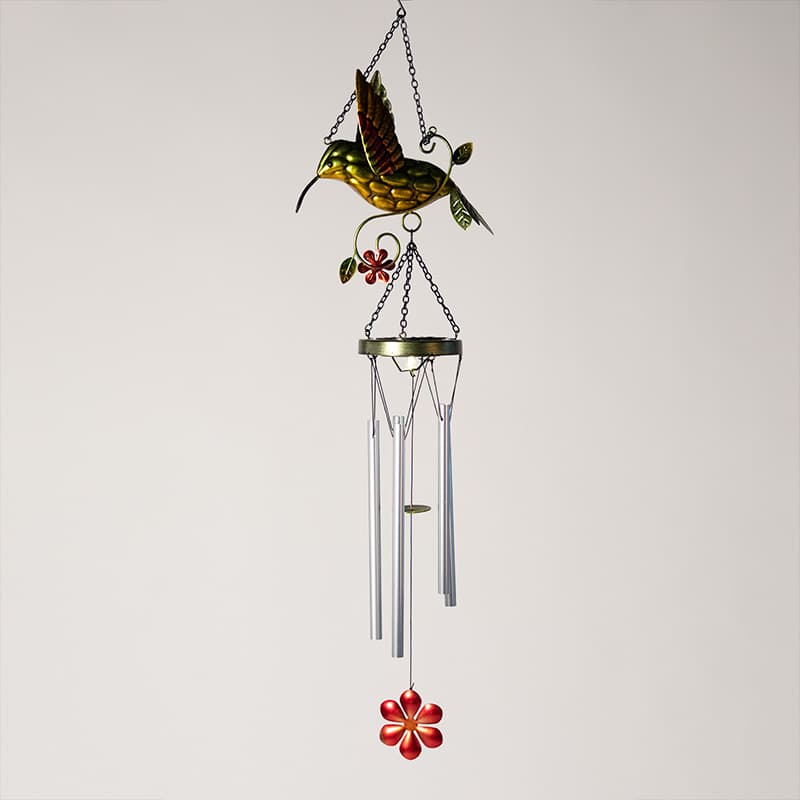 Solar Hummingbird Wind Chime - Cracker Barrel
