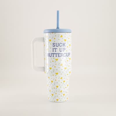 Suck It Up 40 Oz. Tumbler with Straw