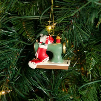 Sewing Machine Ornament