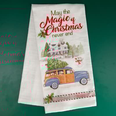 Magic of Christmas Tea Towel