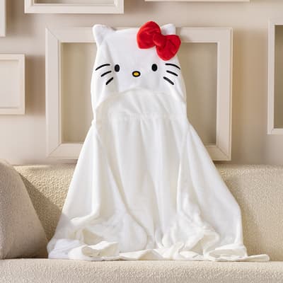 Hello Kitty Hooded Throw