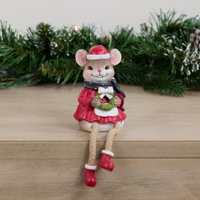 Christmas Mouse Sitter - Girl
