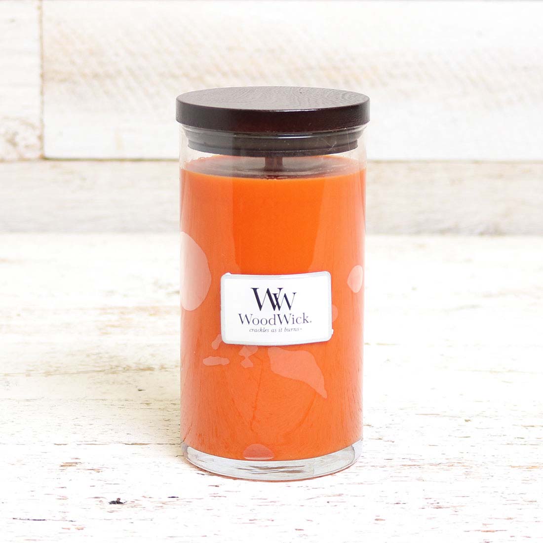 WoodWick Pumpkin Pie Madison Jar Candle Cracker Barrel