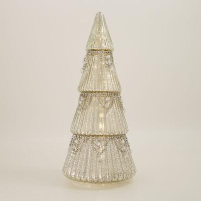 LED Glass Christmas Tree - Large