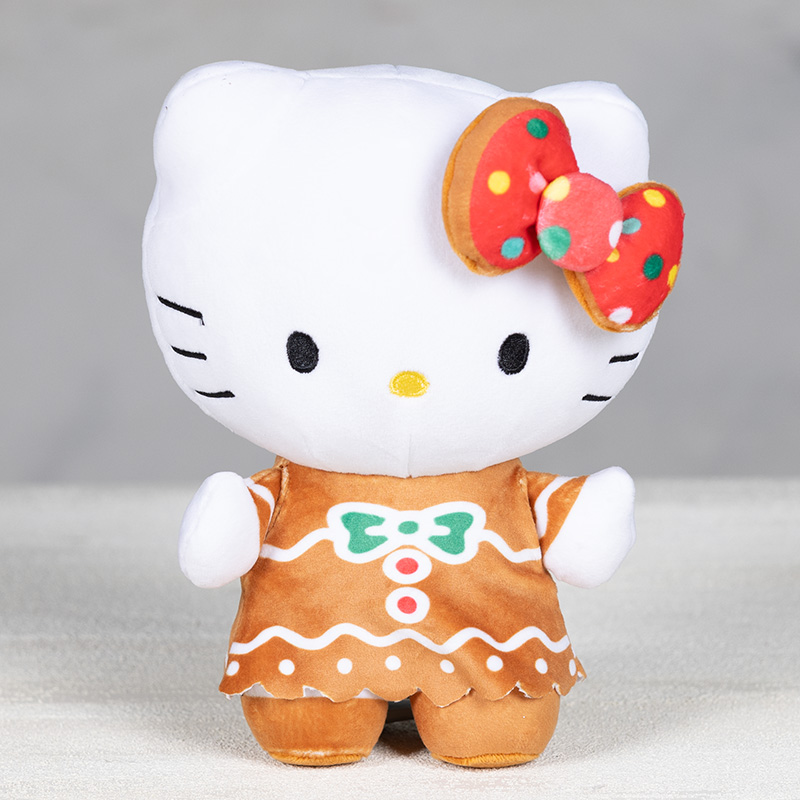 Hello Kitty Gingerbread Dress Plush Cracker Barrel