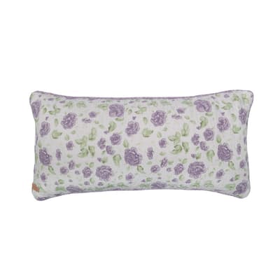 Lavender Rose Patchwork Pillow by Donna Sharp
