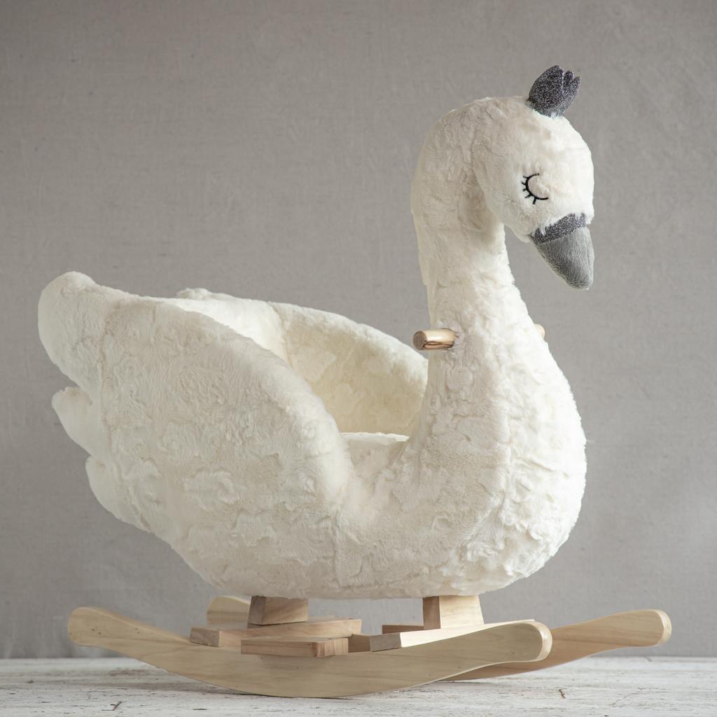 Pottery barn 2024 swan rocker