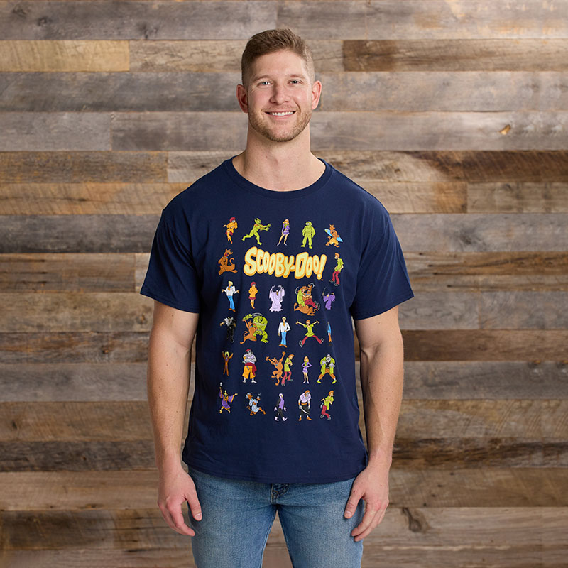 scooby doo tie dye shirt cracker barrel