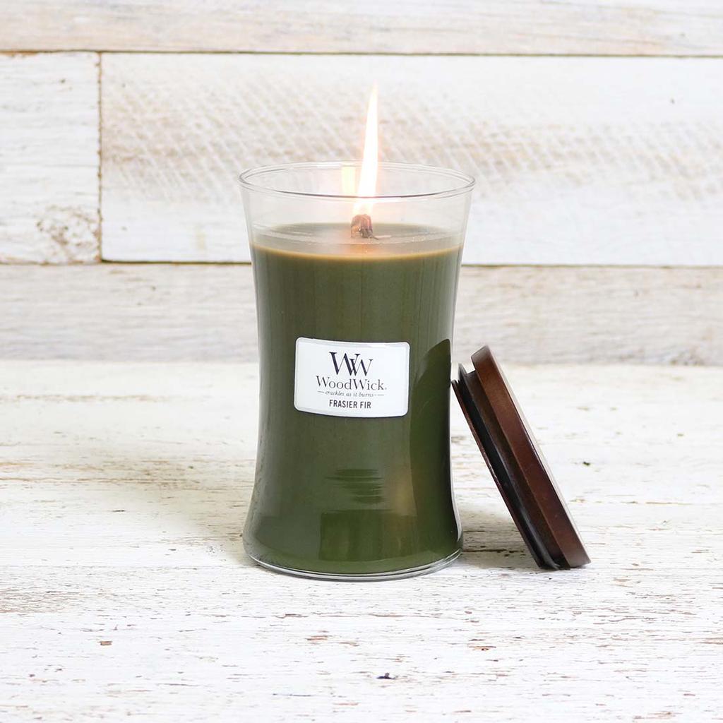 WoodWick Fraser Fir Large Jar Candle Cracker Barrel