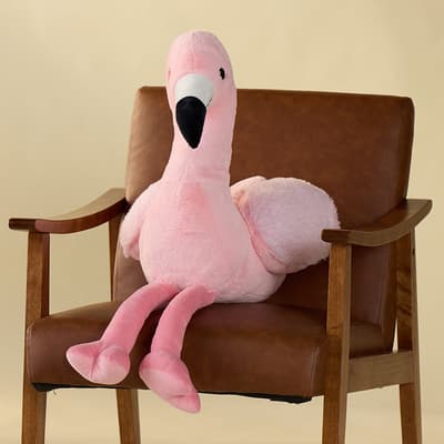 Jumbo Light Pink Flamingo Plush